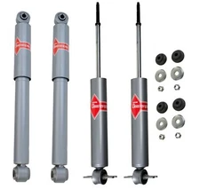 NEW Front and Rear Shock Absorbers Kit KYB Gas-a-just For Dodge D300 RWD 1975-78