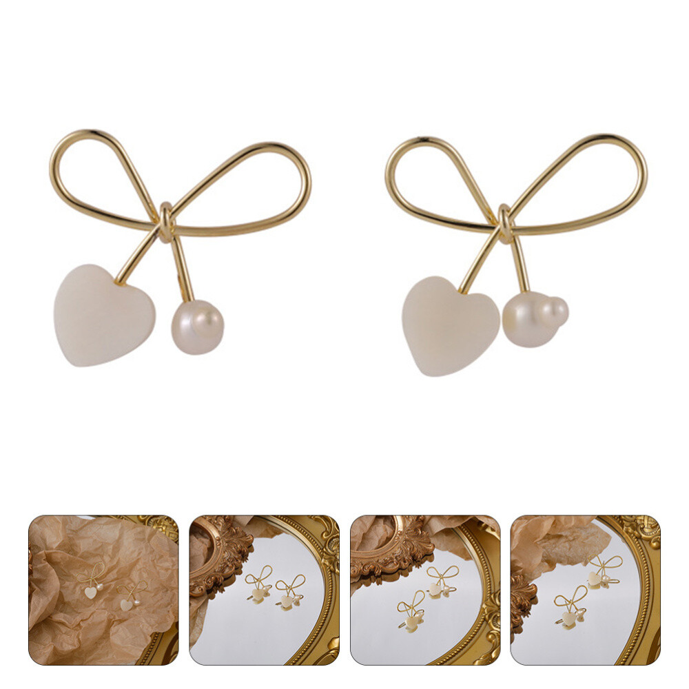 Earrings for Women Dangle Gold Banquet Lasting Color Retention Miss