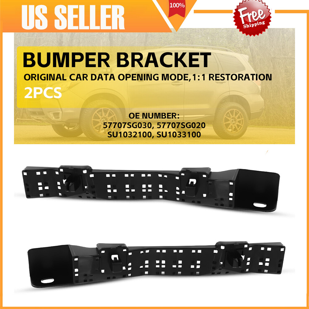 2014-2018 Subaru Forester Front Bumper Bracket Pair Driver & Passenger Side