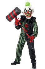 Crazy Eyed Clown Kid's Halloween Costume