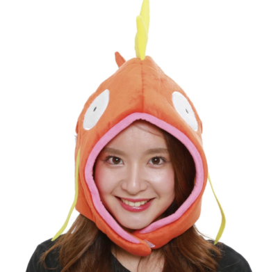 SAZAC Pokemon Magikarp Costume Cap Hat Unisex Christmas Halloween