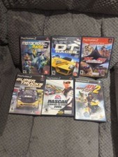 Lot Of 6 PS2 Racing Driving Games Sony Playstation 2 tested, 5 of them complete