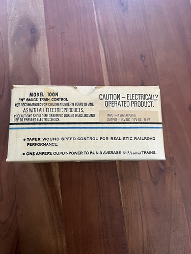 Trainpack N Gauge Train Control Transformer Model 100N 120 Volt - Picture 2 of 8