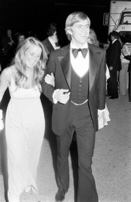Steven Ford attends a party at the Miramar Hotel in Los Angel- 1977 Old Photo 2