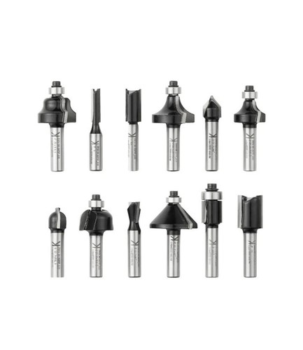 Parkside Router Bit Set - 12 piece set Complete With Hard Case - New - Picture 3 of 4