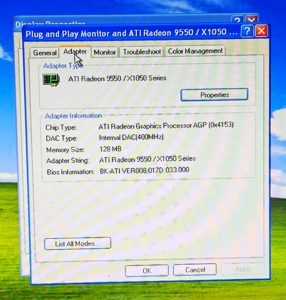 Gigabyte GV-R955128D Radeon 9550 128 MB VGA Card - AGP Slot - Image 4 of 4