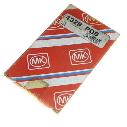 MK 4329 POB Decorative Edge Polished Brass 2 Gang Blank Plate New - Picture 5 of 6