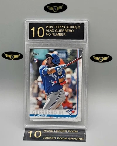 2019 Topps Series 2 Toronto Blue Jays VLADIMIR GUERRERO JR rookie RC mint LRG 10