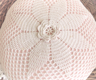 COUSSIN ARTISANAT FRANCAIS CREATION S RAISONNIER CROCHET RAISINS EDELWEISS