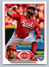 2023 Topps Vladimir Gutierrez #198 Cincinnati Reds