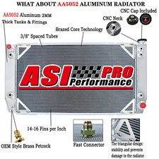 3 Row Radiator For 1994-2000 95 Chevy GMC C2500 C3500 K2500 3500 7.4L V8 20621.