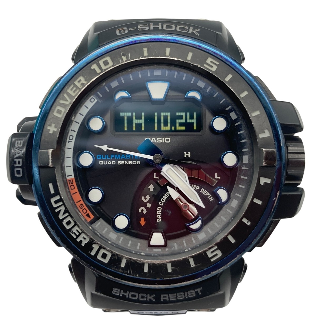 G-SHOCK GWN-Q1000MC-1A ガルフマスター クワッドセンサー
