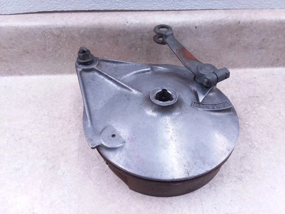 Kawasaki 400 KZ KZ400 (KZ400B) заднее колесо тормозная пластина 1979 винтажный ANX-B155 - Изображение 2 из 4