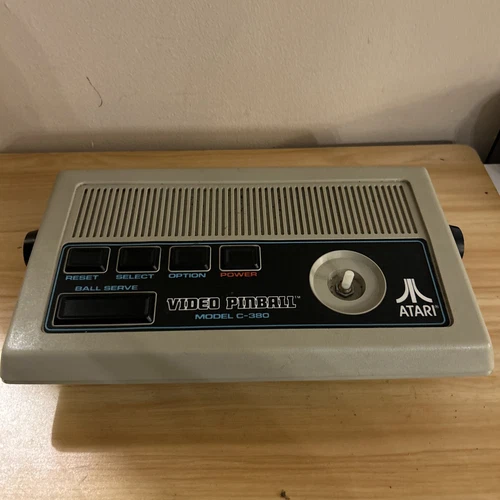 Consola de Juegos Atari Video Pinball Modelo C-380 - De Colección Sin Probar