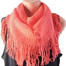 Infinity Women's Scarf Coral Color