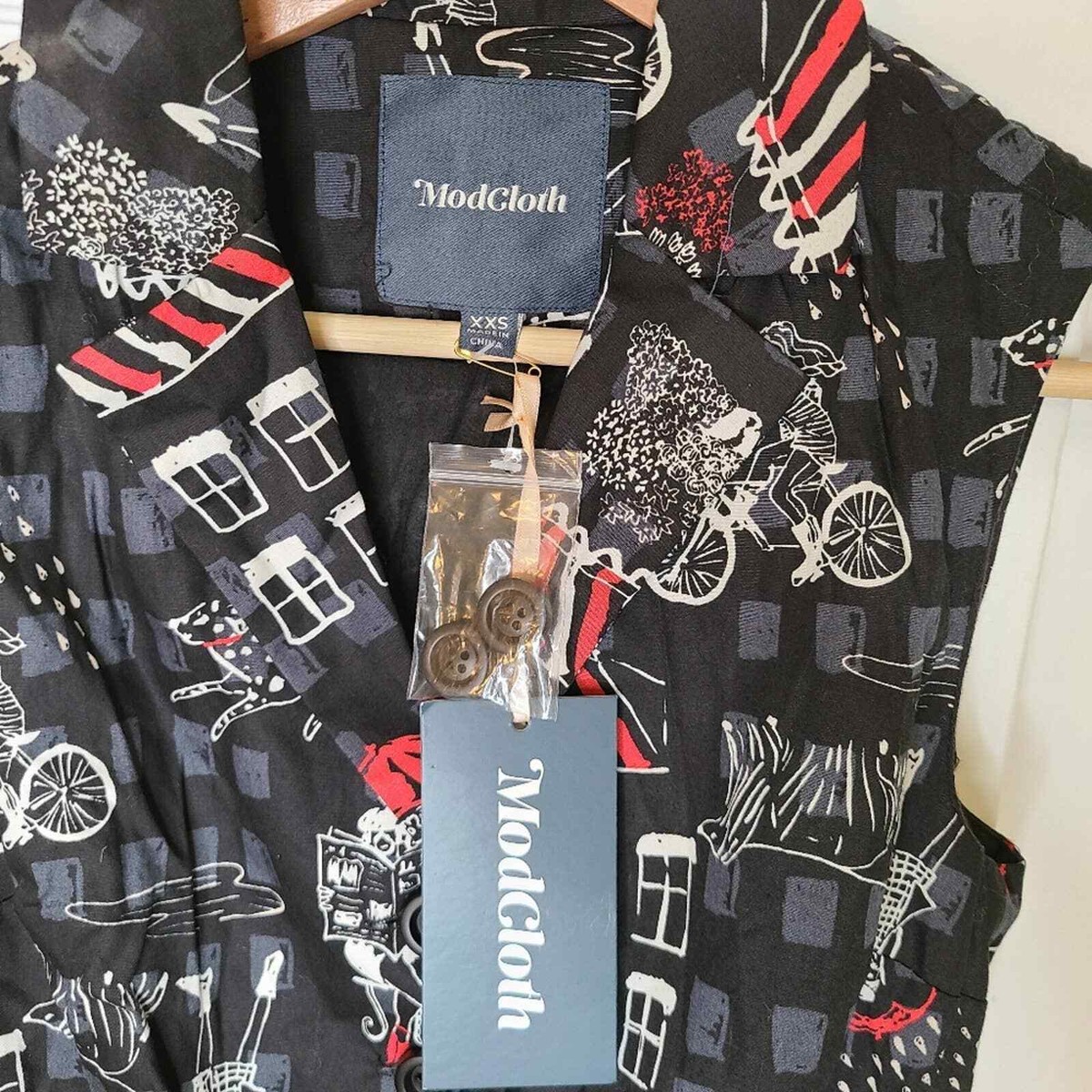 Modcloth Community Brunch Shirt Dress NEW US Women's Size XXS | eBay
