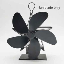 Wood Stove Fan 5-Blade Fireplace Fan for Wood Burning Stove Heat Powered fan