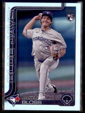 2025 Topps Series 1 Baseball Jake Bloss Base RC 63 Rainbow Foil