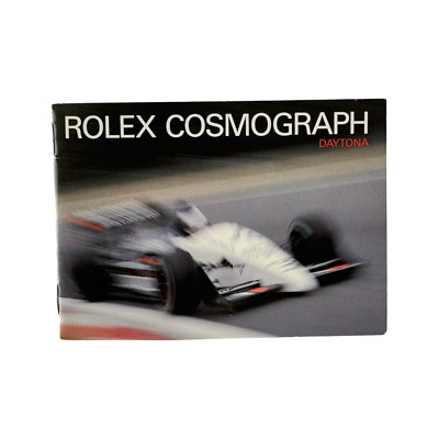 Rolex Cosmograph Daytona vintage Booklet Anleitung Deutsch Jahr 1989 Ref. 596.13