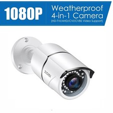 ZOSI 1080P HD CCTV Security Camera Outdoor Night Vision 2MP Waterproof AHD TVI