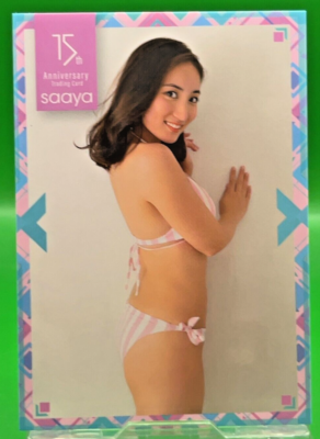 Saaya Irie 66 15th Anniversary Official Photo Racer Card Japan TCG