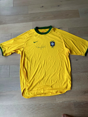 Autographed Ronaldo R9 Brazil National Team Jersey. Authentic. Nike | eBay