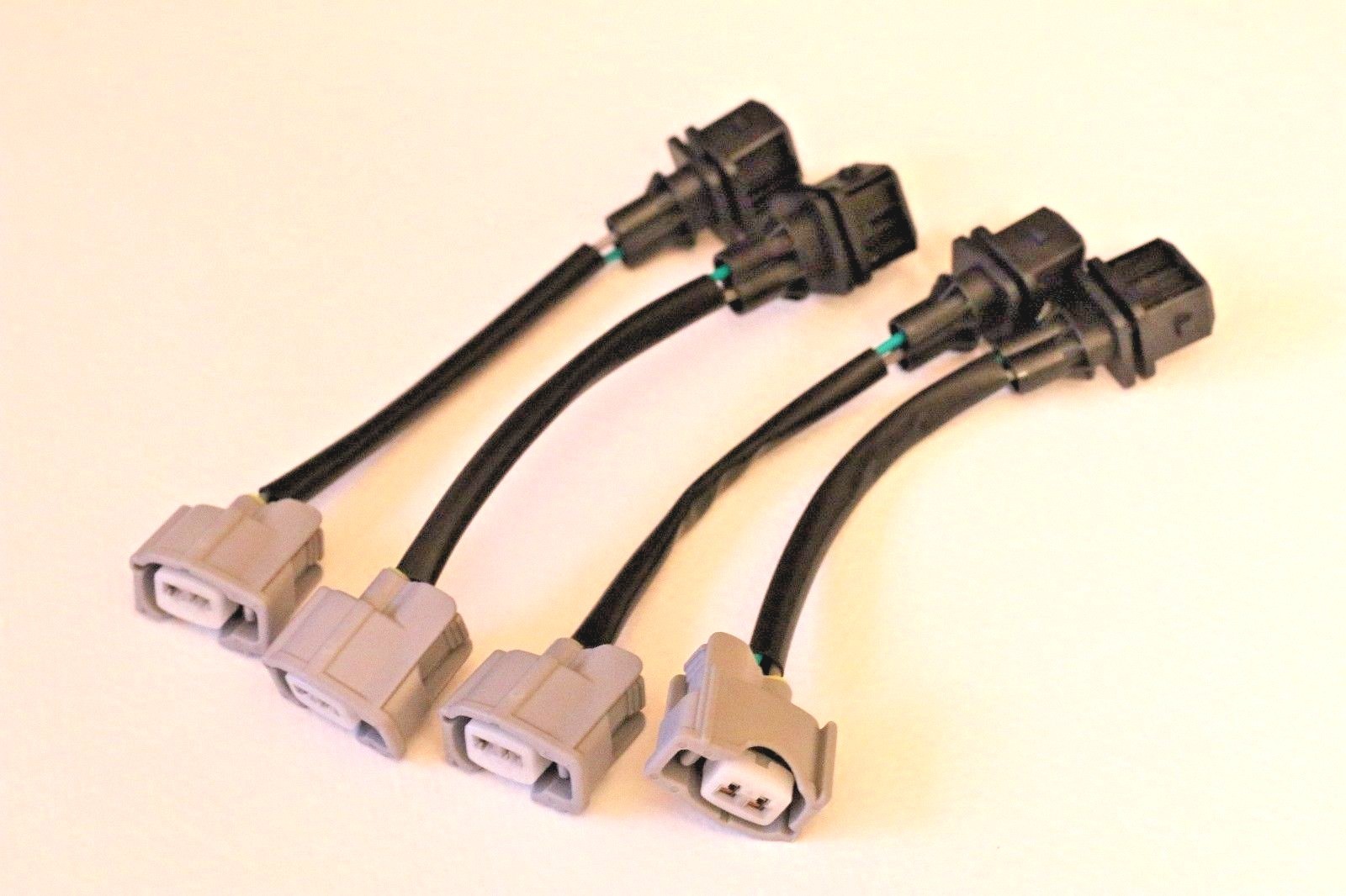 TRC (4x) RDX 410cc TO HONDA OBD1 Injector Wiring Harness JUMPER Adapters EG DC eBay