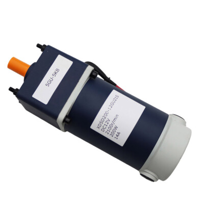 Worm Gear Reducer Gearbox Electric 200W DC gear motor 12V 10-400 RPM