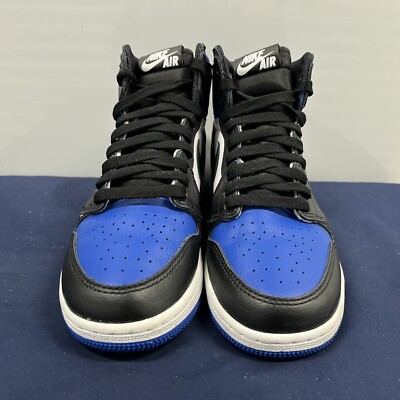 GS Size 5.5Y/ 7W - Nike Air Jordan 1 Retro High Royal Toe 