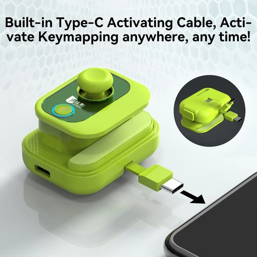 Mini Gamepad Controller Joystick PUBG Gaming Trigger Type-C Phone Android IOS AU - Picture 7 of 13