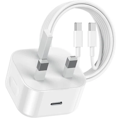 BESTCASES4U Fast Charger Pixel 10 10Pro 9A 9 8A 7A 7 6A Fast 20W PD Wall Plug Adapter Cable