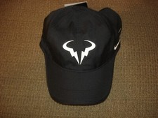 NWT Nike Nadal Dri-FIT Rafa Bull Feather Light Tennis Hat Cap 715146-010 RARE