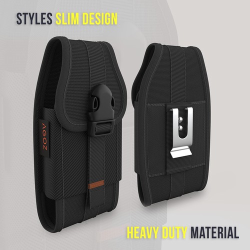 Zebra TC77 TC70 Scanner Holster, Rugged Vertical Case Pouch for Zebra TC75x, ... - Photo 5 sur 8