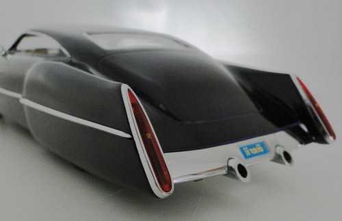 Race Car Cadillac Eldorado Hot Rod 18 Custom Concept 12 Carousel Purple1:24 - Picture 8 of 24