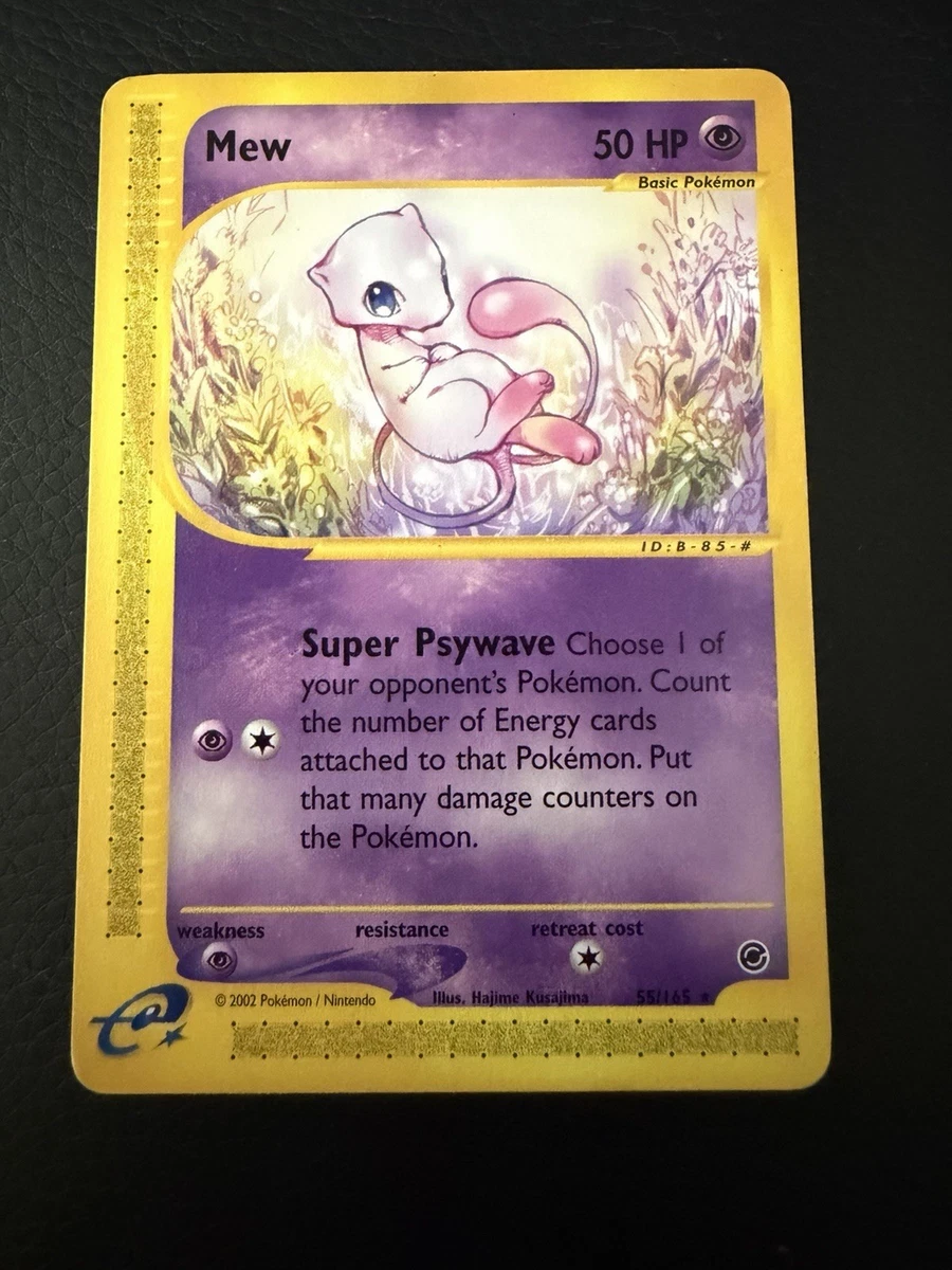25+ Mew Pokémon TCG Expedition Base Set English Collectible