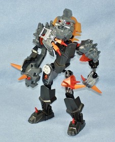 Lego Hero Factory 44005 BRUIZER Brain Attack - Bionicle Rock Villain 100% 