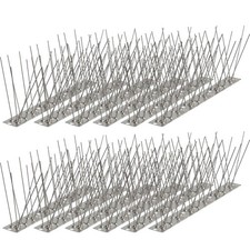 Bird Spikes 9.84FT, 304 Stainless Steel Bird Deterrents Spikes for Outside to...