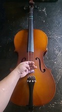 Used Cello 23 Inch Back, 38 Inches Long, No Bow or Case or Bridge