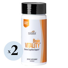NEW Sisel Brain VITALITY™ (2 Pack) EXP 2028