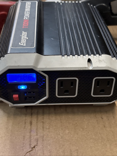 Energizer ENK1100 1100Watt AC Power Inverter w/USB / USED - Picture 2 of 9