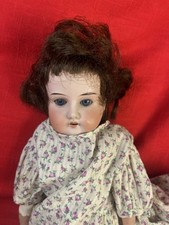 Doll Antique Armand Marseille Mabel German Bisque 12" Leather body teeth 1894
