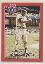 1995 MLB Players Alumni Sonic/Pepsi Baseball Greats Maury Wills 0q3