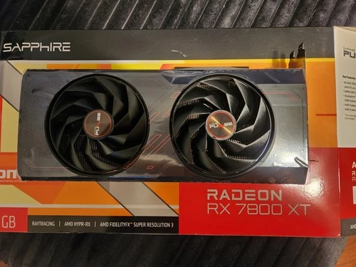 SAPPHIRE PULSE AMD Radeon RX 7800 XT 16GB GDDR6 Graphics Card