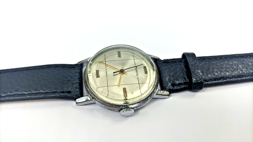 Watch RAKETA ROCKET Slim 2609 Mechanical Soviet Wristwatch 1960's USSR Vintage - Picture 8 of 23