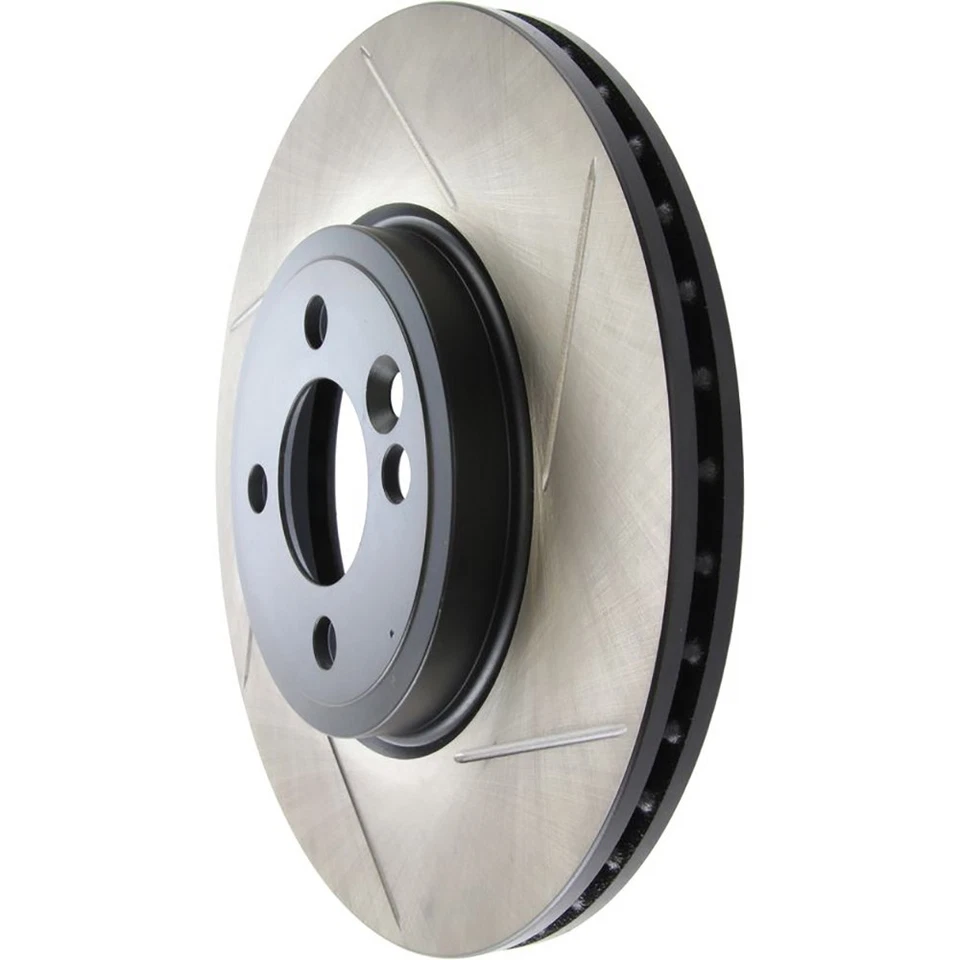 Rotor de disco de freno ranurado delantero izquierdo StopTech 126.34101SL para Mini Cooper 2007-16 Foto 2 de 4