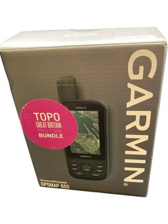 GARMIN GPSMAP 66S Handheld GPS TOPO Great Britain PRO 1:50k Bundle