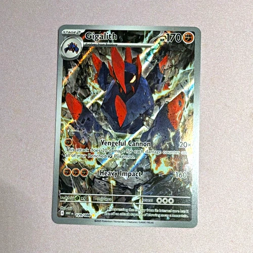 The Pokémon Company Gigalith 129/086 Black & White Rare Holo English 170 HP - product listing photo
