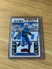 2024 Panini Contenders - Amon-Ra St. Brown #33 Red Game Ticket