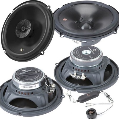Infinity Primus Series 6.5'' 180 Watt Component & 150 Watt Coaxial Car Speakers