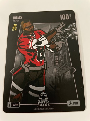 2024 Bo Jackson Battle Arena Bojax Steel S-02/100 Bo Jackson 2024 NSCC Exclusive